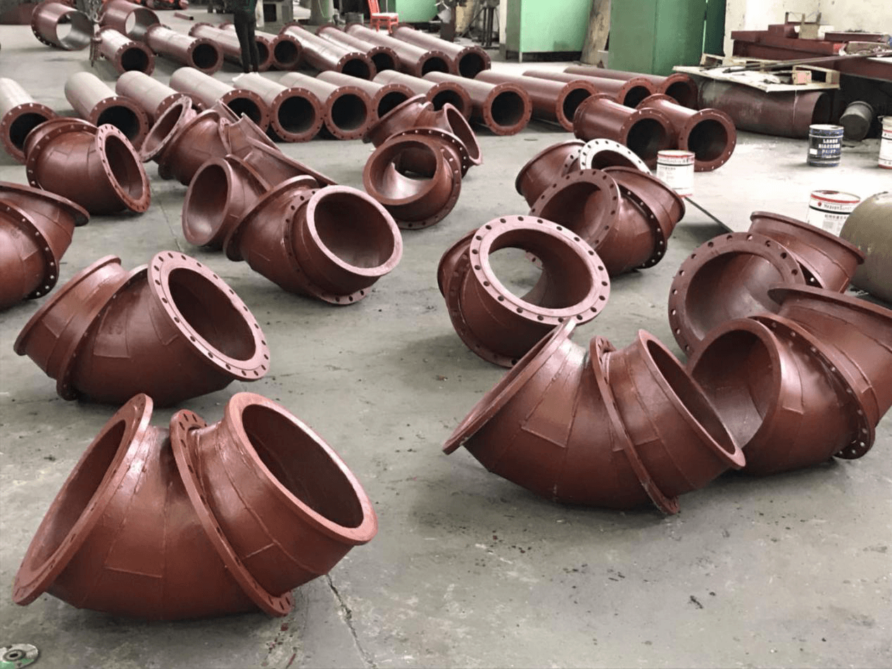 耐磨管道的種類很多：稀土合金耐磨管、燒結(jié)陶瓷管、雙金屬耐磨管等。